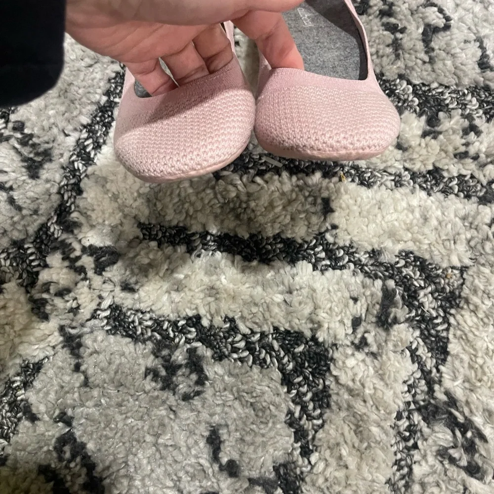Allbirds Women's Light Pink Knit Flats - Picture 2 of 4